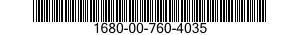 1680-00-760-4035  1680007604035 007604035