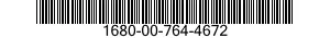1680-00-764-4672  1680007644672 007644672