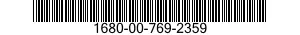 1680-00-769-2359 SEAT,AIRCRAFT 1680007692359 007692359