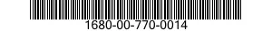 1680-00-770-0014  1680007700014 007700014