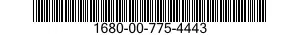 1680-00-775-4443  1680007754443 007754443