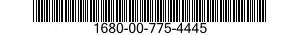 1680-00-775-4445  1680007754445 007754445