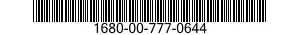 1680-00-777-0644  1680007770644 007770644