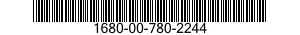 1680-00-780-2244  1680007802244 007802244