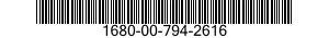 1680-00-794-2616  1680007942616 007942616
