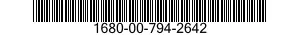 1680-00-794-2642  1680007942642 007942642