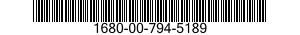 1680-00-794-5189  1680007945189 007945189
