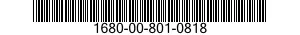 1680-00-801-0818 CUSHION ASSY,SEAT B 1680008010818 008010818