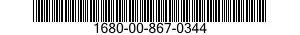 1680-00-867-0344 ACTUATOR,ELECTRO-MECHANICAL,ROTARY 1680008670344 008670344