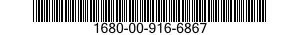 1680-00-916-6867  1680009166867 009166867