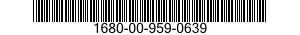 1680-00-959-0639  1680009590639 009590639