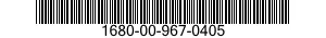 1680-00-967-0405  1680009670405 009670405
