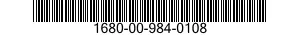 1680-00-984-0108 INSERT,WHEEL CONTRO 1680009840108 009840108