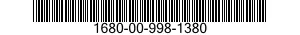 1680-00-998-1380  1680009981380 009981380