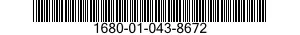 1680-01-043-8672 PIN,CABLE GUARD 1680010438672 010438672