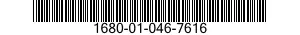 1680-01-046-7616 CABLE ASSEMBLY,COAX 1680010467616 010467616