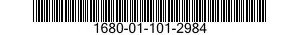 1680-01-101-2984 PANEL,INDICATING,LIGHT TRANSMITTING 1680011012984 011012984