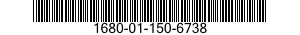 1680-01-150-6738 PANEL,FAULT-FUNCTION INDICATOR,AIRCRAFT 1680011506738 011506738