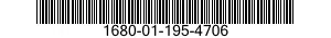 1680-01-195-4706  1680011954706 011954706