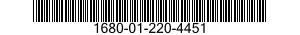1680-01-220-4451  1680012204451 012204451