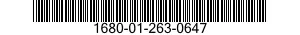 1680-01-263-0647  1680012630647 012630647