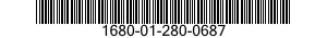 1680-01-280-0687  1680012800687 012800687