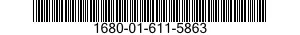 1680-01-611-5863 TORQUE TUBE ASSEMBLY,AIRCRAFT 1680016115863 016115863