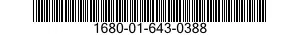1680-01-643-0388 ACTUATOR,ELECTRO-MECHANICAL,LINEAR 1680016430388 016430388