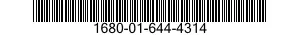 1680-01-644-4314 CABLE ASSEMBLY,CONTROL 1680016444314 016444314