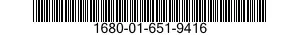 1680-01-651-9416 INSULATION BLANKET,CABIN,AIRCRAFT 1680016519416 016519416