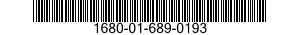 1680-01-689-0193 INSULATION BLANKET,CABIN,AIRCRAFT 1680016890193 016890193