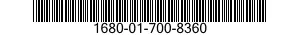 1680-01-700-8360 ACTUATOR,MECHANICAL,AIRCRAFT 1680017008360 017008360