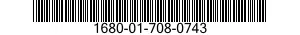 1680-01-708-0743 HANDLE,LEVER CONTROL 1680017080743 017080743