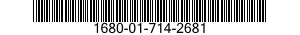 1680-01-714-2681  1680017142681 017142681