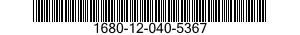1680-12-040-5367  1680120405367 120405367