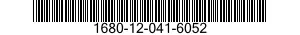 1680-12-041-6052 BOOT,DUST AND MOISTURE SEAL 1680120416052 120416052
