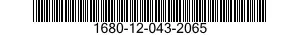 1680-12-043-2065  1680120432065 120432065