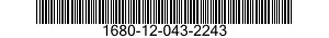 1680-12-043-2243  1680120432243 120432243