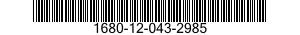 1680-12-043-2985  1680120432985 120432985