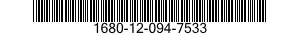 1680-12-094-7533 SCREW,MACHINE 1680120947533 120947533