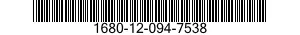 1680-12-094-7538 BOLT,MACHINE 1680120947538 120947538