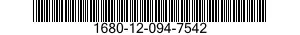 1680-12-094-7542 BOLT,MACHINE 1680120947542 120947542