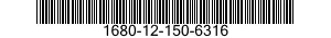1680-12-150-6316  1680121506316 121506316