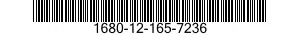 1680-12-165-7236  1680121657236 121657236