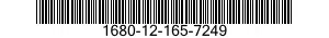 1680-12-165-7249  1680121657249 121657249