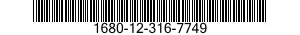 1680-12-316-7749 HOUSING PART,TRANSMISSION,MECHANICAL 1680123167749 123167749