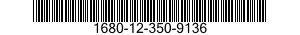 1680-12-350-9136 LEVER,CONTROL 1680123509136 123509136