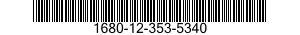1680-12-353-5340 SEAT,AIRCRAFT 1680123535340 123535340