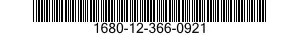 1680-12-366-0921 HALTER, BEDIENTEIL, 1680123660921 123660921