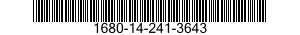 1680-14-241-3643  1680142413643 142413643
